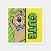 Serviette En Papier Ours Boo-Boo mignon (Devant)