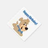 Serviette En Papier Ours Boo-Boo Précocieux (Coin)