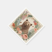 Serviette En Papier Ours cottagecore (Coin)
