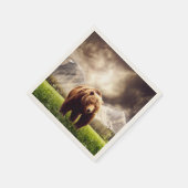 Serviette En Papier Ours de montagne (Coin)