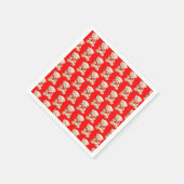 Serviette En Papier Ours en peluche de Noël (Coin)