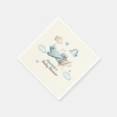 Serviette En Papier Ours en peluche mou dans le Baby shower de l'avion (Coin)