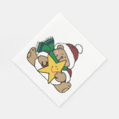 Serviette En Papier Ours étoile (Coin)
