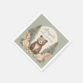 Serviette En Papier Ours forestier (Coin)