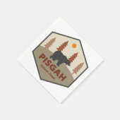 Serviette En Papier Ours forestier national de Pisgah (Coin)