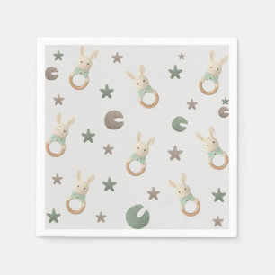 Serviette En Papier Ours mignon