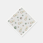 Serviette En Papier Ours mignon (Coin)