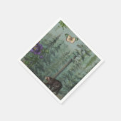 Serviette En Papier Ours, Papillon, Nature (Coin)
