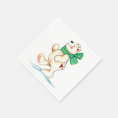 Serviette En Papier Ours polaire (Coin)