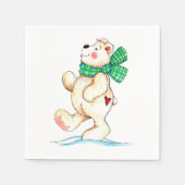 Serviette En Papier Ours polaire (Devant)