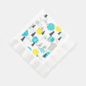 Serviette En Papier Ours polaire (Coin)