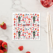 Serviette En Papier Outils de pompier (En situation)