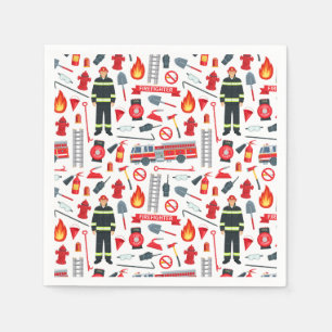 Serviette En Papier Outils de pompier