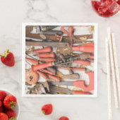 Serviette En Papier Outils Outil Russe antique Red Man (En situation)
