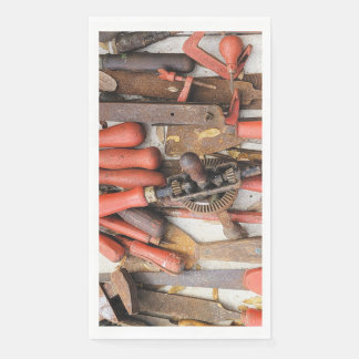 Serviette En Papier Outils Outil Russe antique Red Man