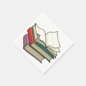 Serviette En Papier Ouvert Livre papier serviettes (Coin)