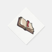 Serviette En Papier Ouvert Livre papier serviettes (Coin)