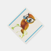 SERVIETTE EN PAPIER OWL STERN (Coin)