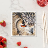 SERVIETTE EN PAPIER OWLS (En situation)