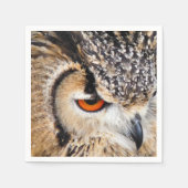 SERVIETTE EN PAPIER OWLS (Devant)