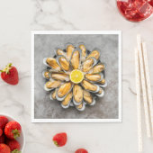 Serviette En Papier Oyster Platter (En situation)