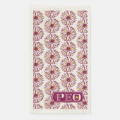 Serviette En Papier P.EO. Serviette rectangulaire (Devant)