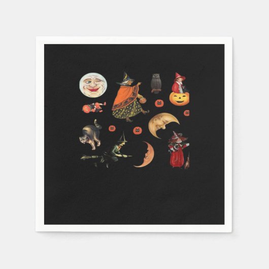 Serviette En Papier Pack Halloween Whimsigoth Classic (Devant)