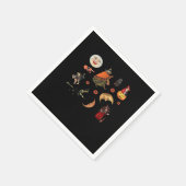 Serviette En Papier Pack Halloween Whimsigoth Classic (Coin)