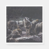 Serviette En Papier Pack Wolf (Devant)