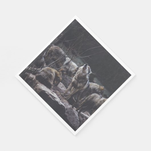 Serviette En Papier Pack Wolf (Coin)