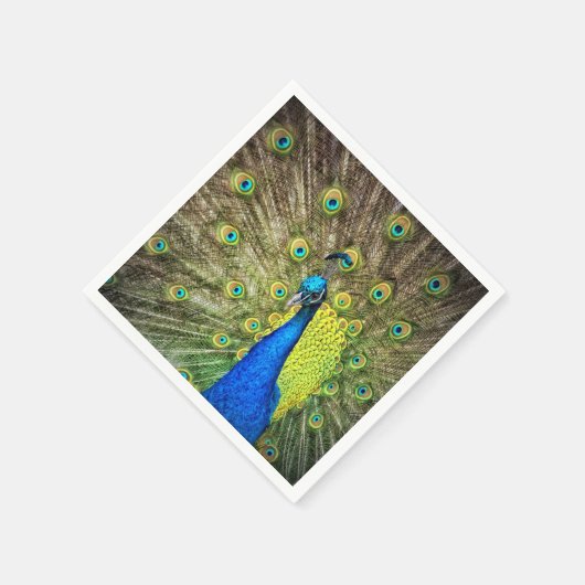 Serviette En Papier Pacock (Coin)
