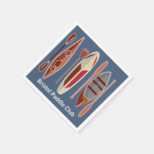 Serviette En Papier Paddle Passion (Coin)