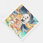 Serviette En Papier Paimon Genshin Impact Napkin (Coin)