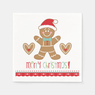 Serviette En Papier Pain d'épice de Noël