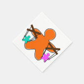 Serviette En Papier Pain d'épice Marionnette Mastercard Caractères de  (Coin)