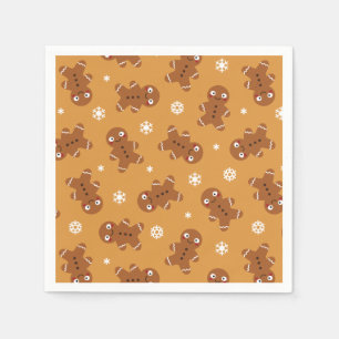 Serviette En Papier Pain d'épices Papier homme Napkin