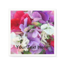 Pain doux Fleurs Napkin