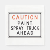 Serviette En Papier Paint Pulvérisateur Truck à l'avant (Devant)