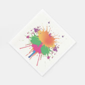 Serviette En Papier Paintball Party Napkins (Coin)