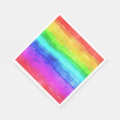 Serviette En Papier Painted Rainbow (Coin)