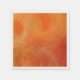 Serviette En Papier Painting d'Orange