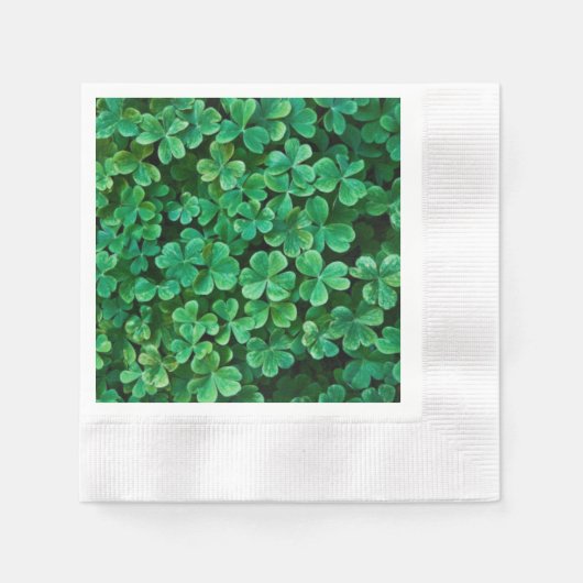 Serviette En Papier Paire de fermeture de la fête de St. Patrick (Devant)