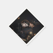 Serviette En Papier Paire de Steampunk Gothic (Coin)