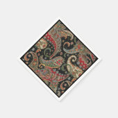 Serviette En Papier Paisley Fractal (Coin)