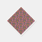 Serviette En Papier Paisley motif. (Coin)