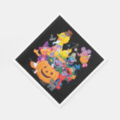 Serviette En Papier Pal de rue Sésame | Bonne Halloween (Coin)