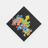 Serviette En Papier Pal de rue Sésame | Costumes d'Halloween (Coin)