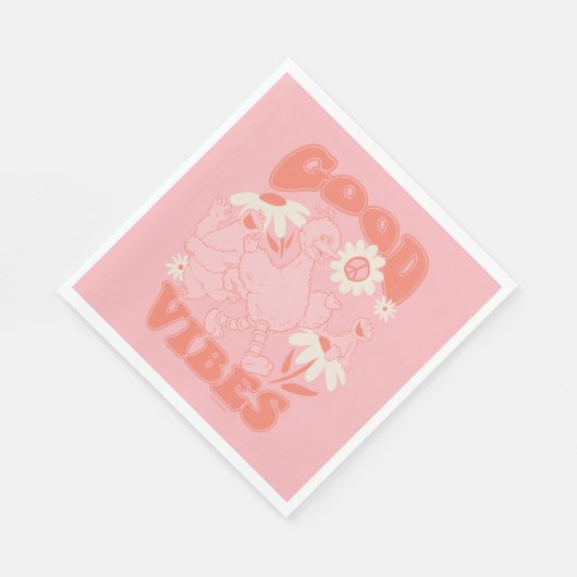 Serviette En Papier Pal de rue Sésame | GOOD VIBES (Coin)