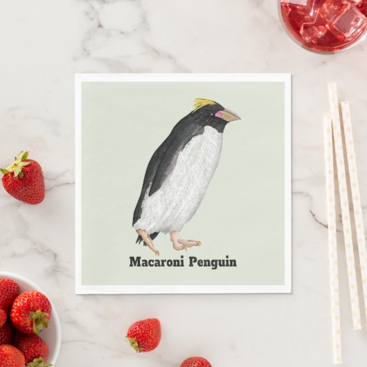 Serviette En Papier Palaeeudyptes Pingouin disparu (En situation)