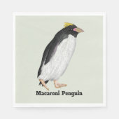 Serviette En Papier Palaeeudyptes Pingouin disparu (Devant)